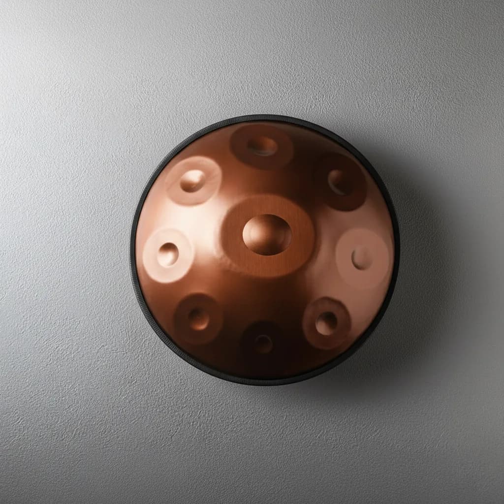 MASH handpan Top View